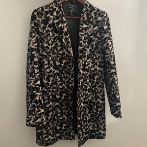 Le Chateau leopard print coat